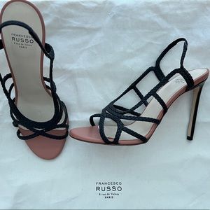NEVER WORN - Francesco Russo Heeled Sandals